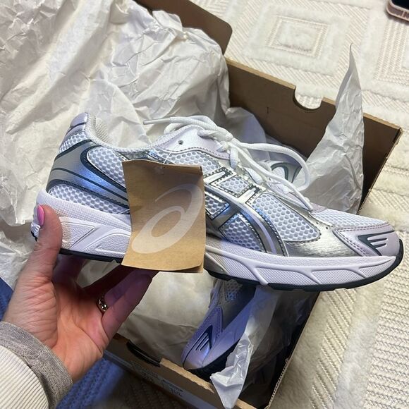 ASICS - GEL-1130 "White/Faded Ash Rock" sneakers - Picture 7 of 11